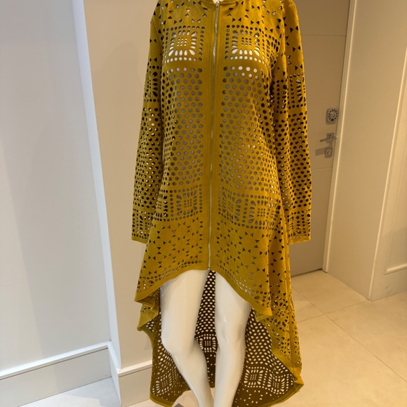 Laser Cut Jacket with Suede feel - Picture 3 of 5